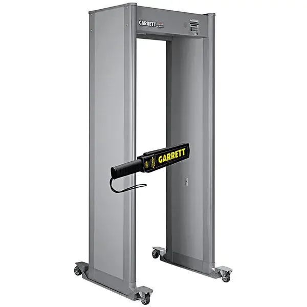 Garrett PD6500i Walk Through Metal Detector: K12 Bundle, 3-Unit Order Minimum