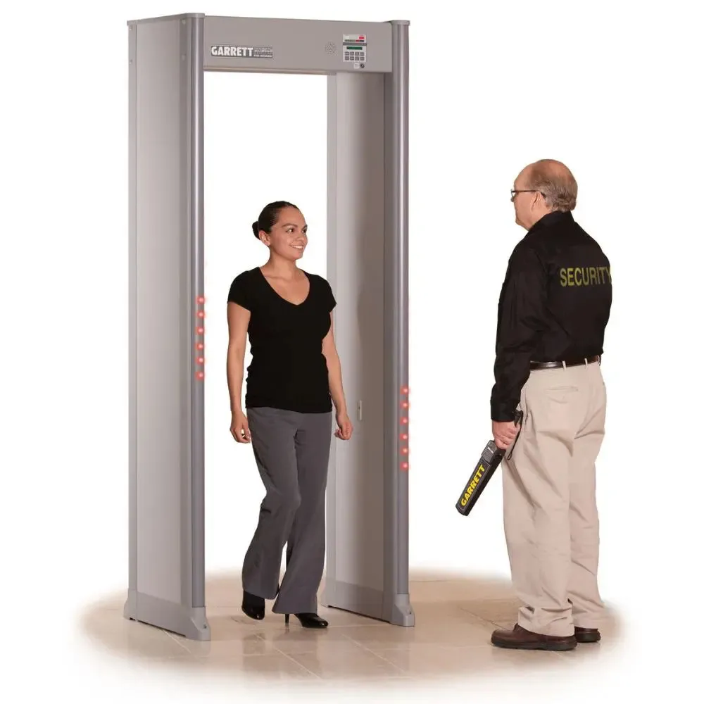 Garrett PD6500i Walk Through Metal Detector: K12 Bundle, 3-Unit Order Minimum