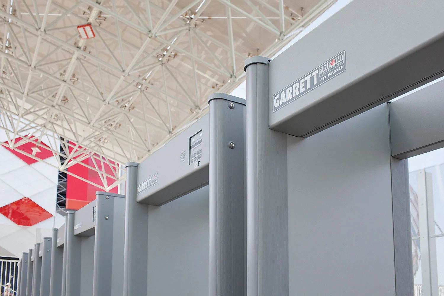 Garrett PD6500i Walk Through Metal Detector: K12 Bundle, 3-Unit Order Minimum