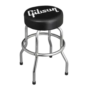 Gibson Premium Playing Stool Standard Logo, Short, Chrome