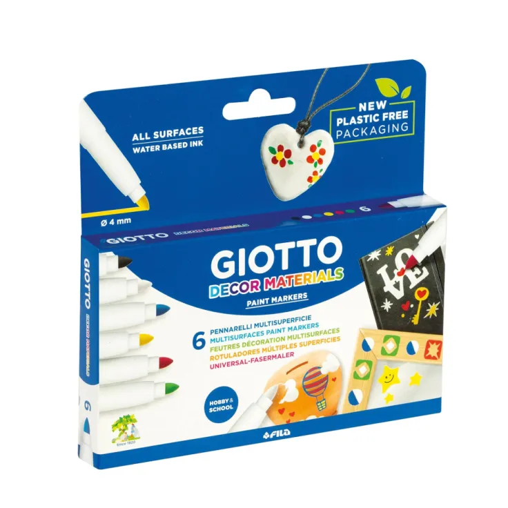 Giotto Décor Multisurface Paint Markers