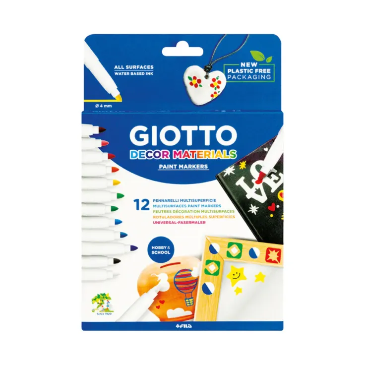 Giotto Décor Multisurface Paint Markers