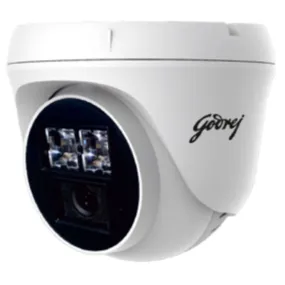 Godrej HD Colour Plastic Dome CCTV Camera 2MP 3.6mm STE-FD20IR3.6P-1080PNC