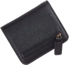 Gostwo Womens Rfid Blocking Small Compact Bifold Luxury Genuine Leather Pocket Wallet Ladies Mini Purse with ID Window