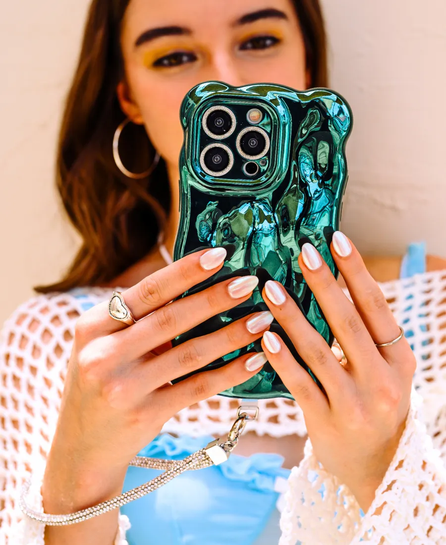 Green Metallic Fantasy Phone Case