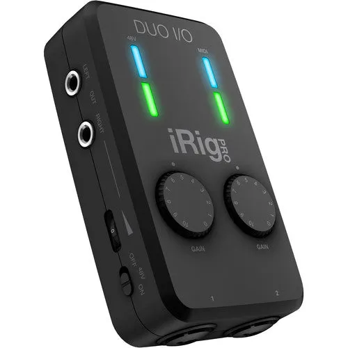 IK Multimedia IRIG PRO DUO I/O 2-Channel Audio Interface