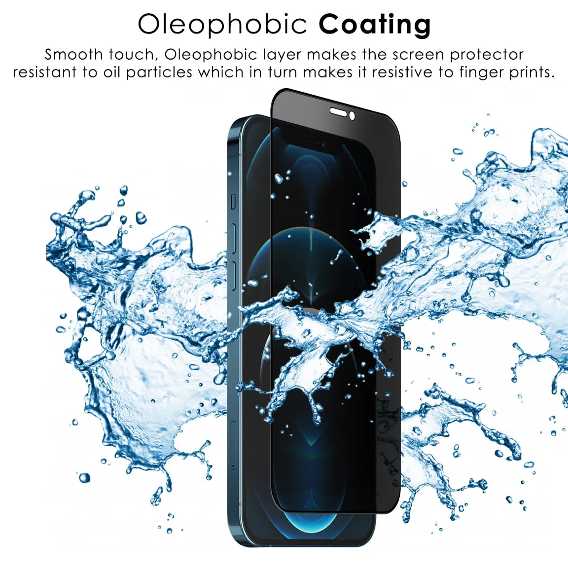 iPhone 12/12 Pro Tempered Glass Screen Protector Guard | Easy FIT - 1 Pack