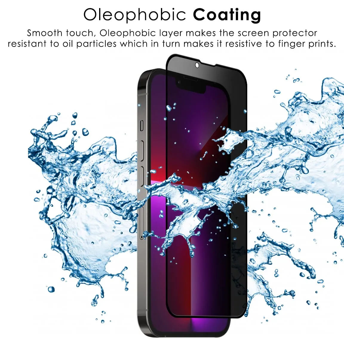iPhone 13 Mini Tempered Glass Screen Protector Guard | EZ FIT - 1 Pack