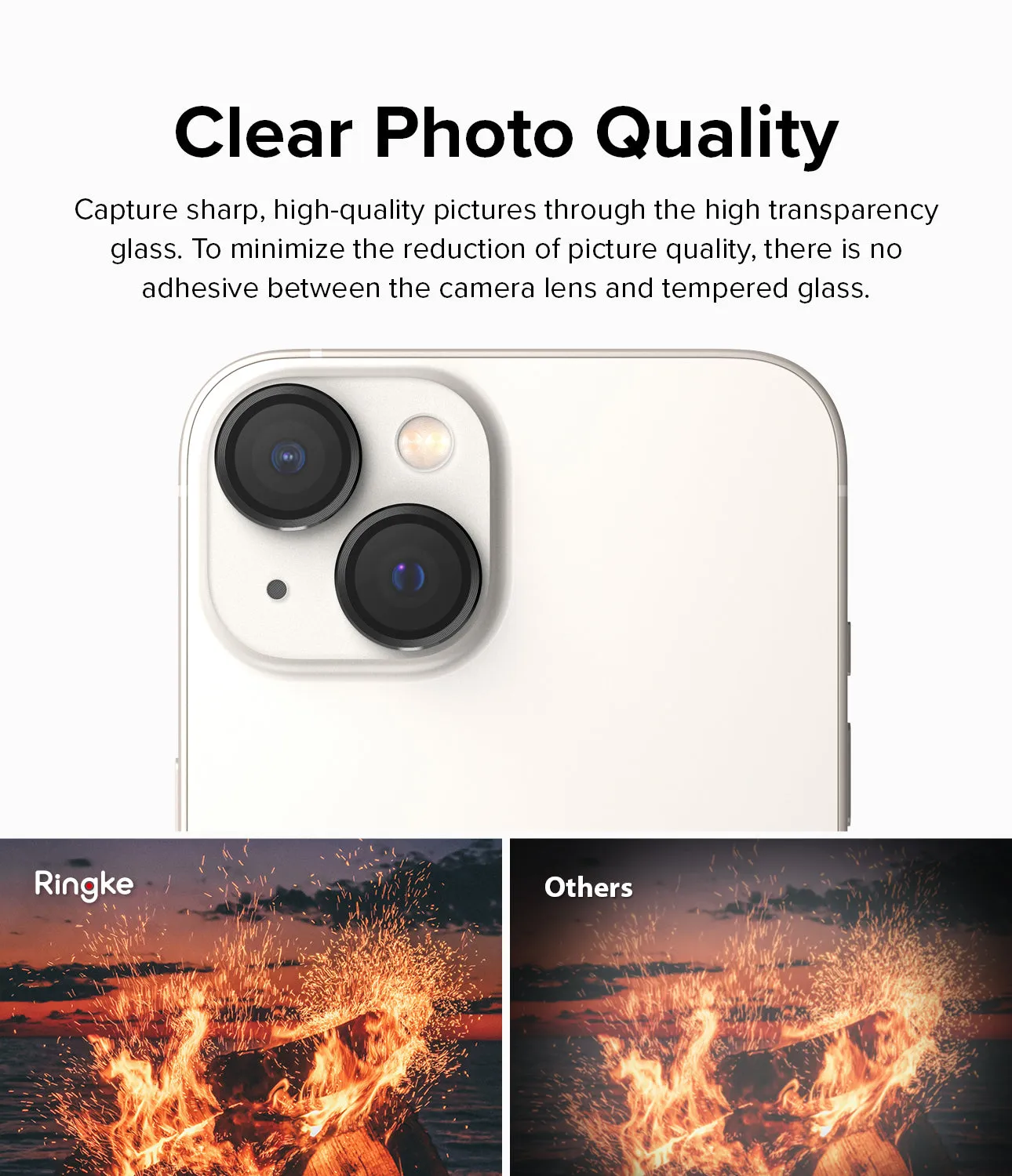 iPhone 14 Plus / 14 | Camera Lens Frame Glass