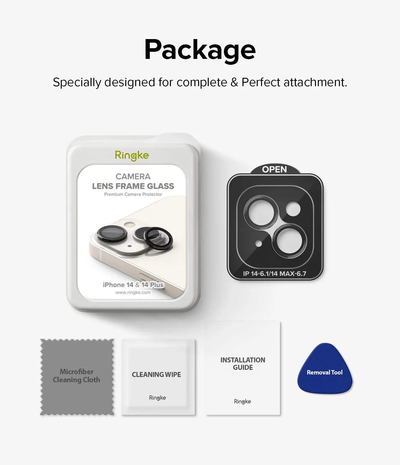 iPhone 14 Plus / 14 | Camera Lens Frame Glass