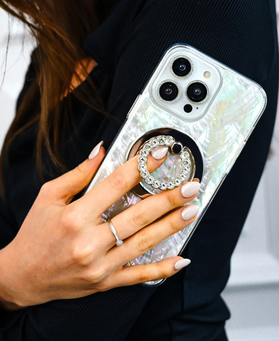 Ivory Pearl Shell MagSafe Phone Case
