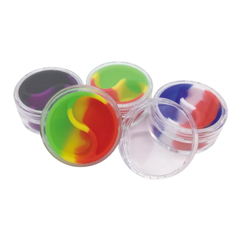 Keep Your Goods Safe With the Silicone Container - Plastic Lined Split Jar