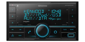 Kenwood DPX305MBT 2-Din Digital Media Receiver with Bluetooth