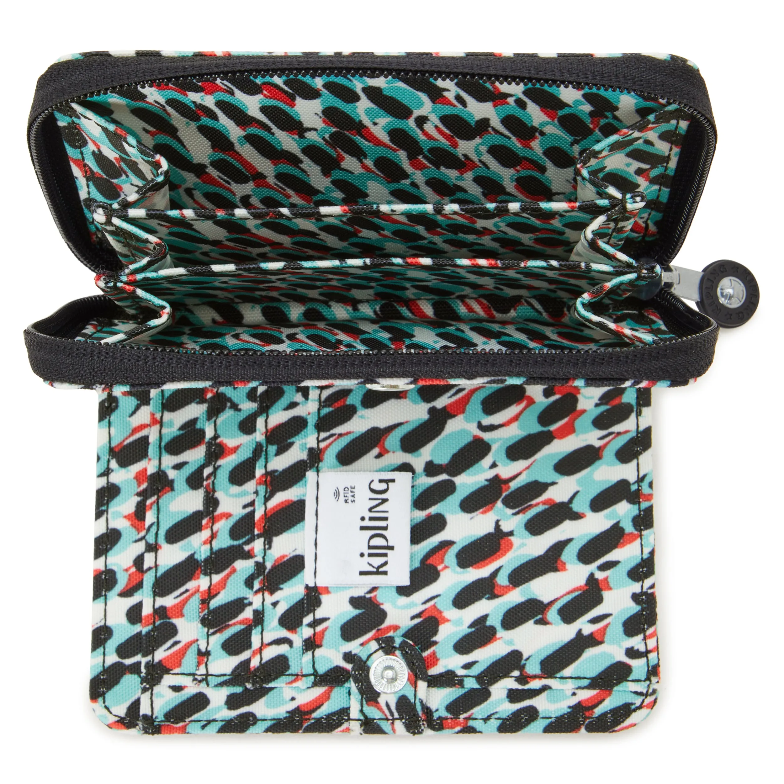 Kipling Money Love Abstract Print Medium Wallet C2I6791-GN6