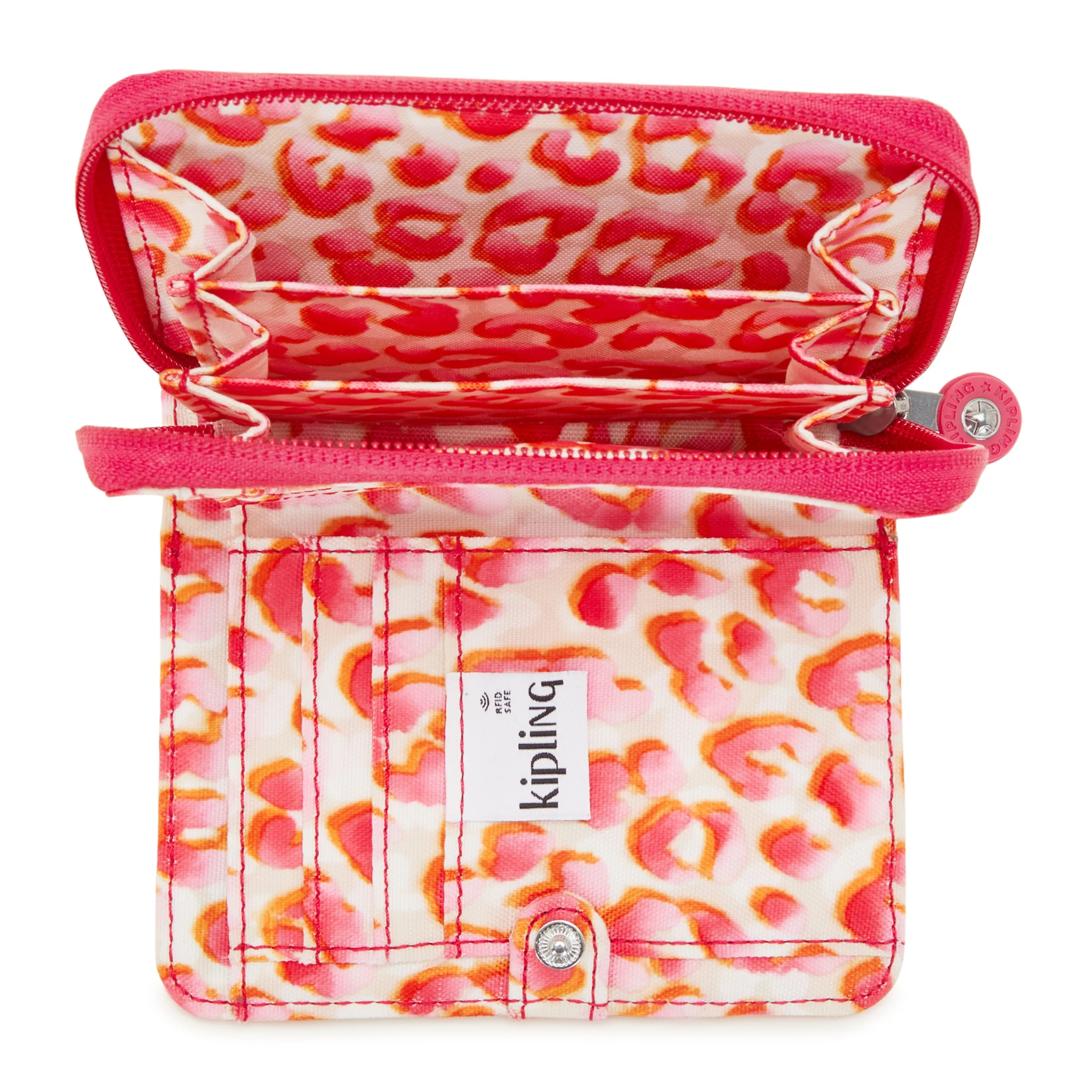 Kipling Money Love Latin Cheetah Medium Wallet C2I6791-6LX