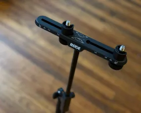 König & Meyer Microphone Stand with Rode Stereo Bar