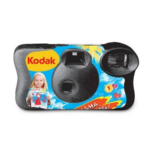 Kodak 35mm One-Time-Use Disposable Camera with Flash - 27 Exposures