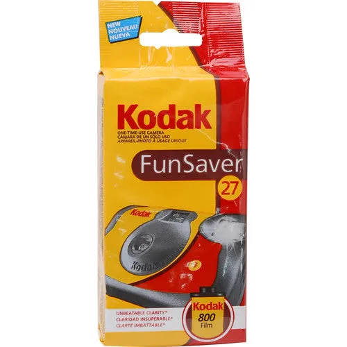 Kodak Fun Saver Single Use Camera - 27 Exposures Roll