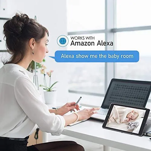 LaView Security Cameras 4pc,Home Security Camera Indoor 1080P,WiFi Cameras for Pet, Motion Detection, Two-Way Audio, Night Vision, Works with Alexa & Google Assistant, iOS & Android & Web Access