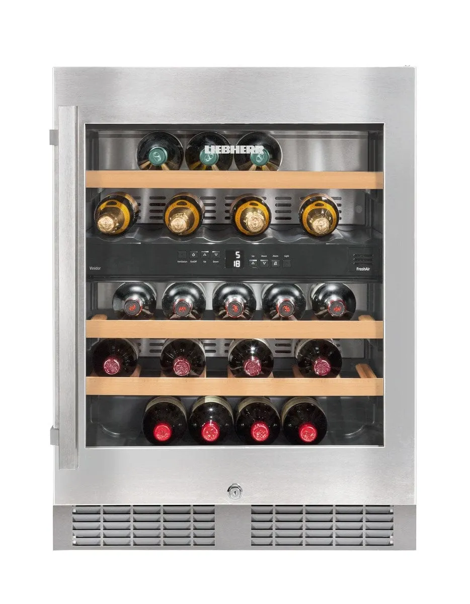 Liebherr WU 3400 24" Under-Counter Dual Zone Wine Cabinet