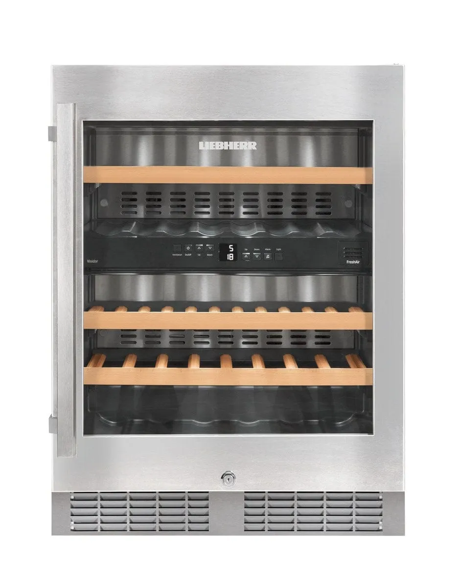 Liebherr WU 3400 24" Under-Counter Dual Zone Wine Cabinet
