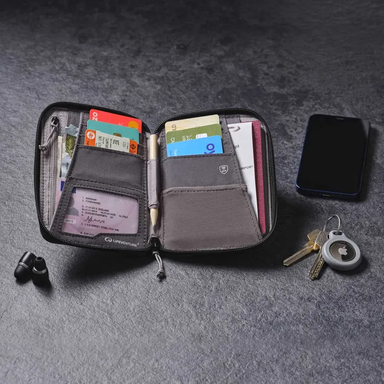 LiFEVENTURE RFiD Mini Travel Wallet