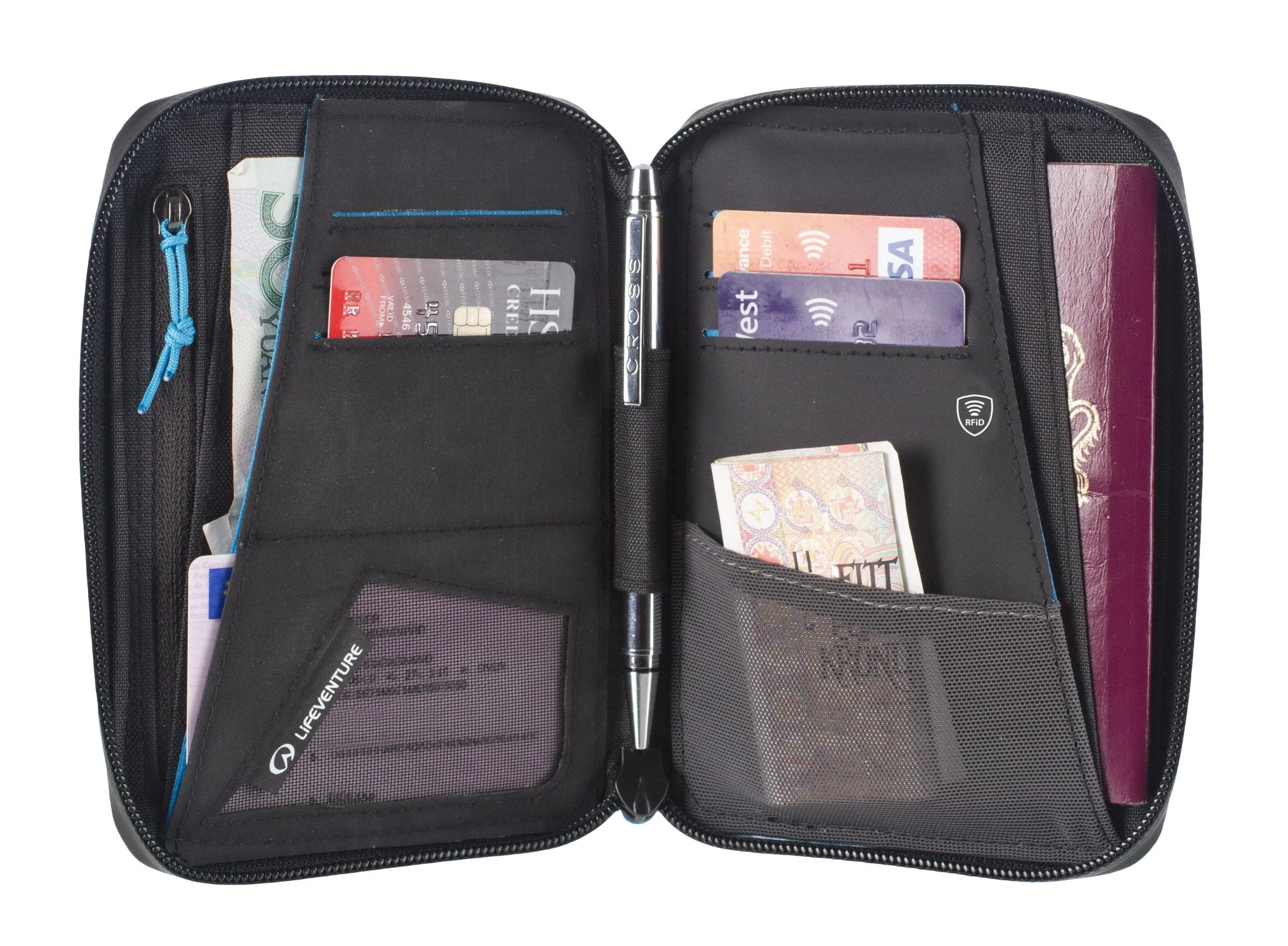 Lifeventure RFID Mini Travel Wallet