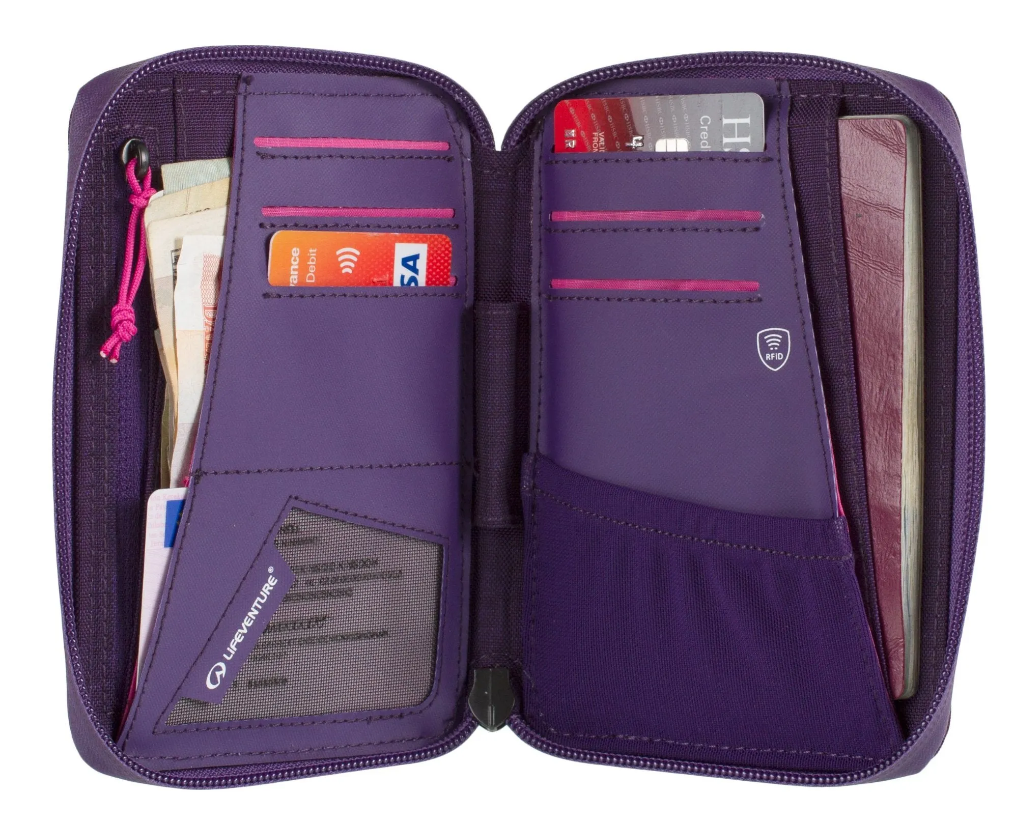 Lifeventure RFID Mini Travel Wallet