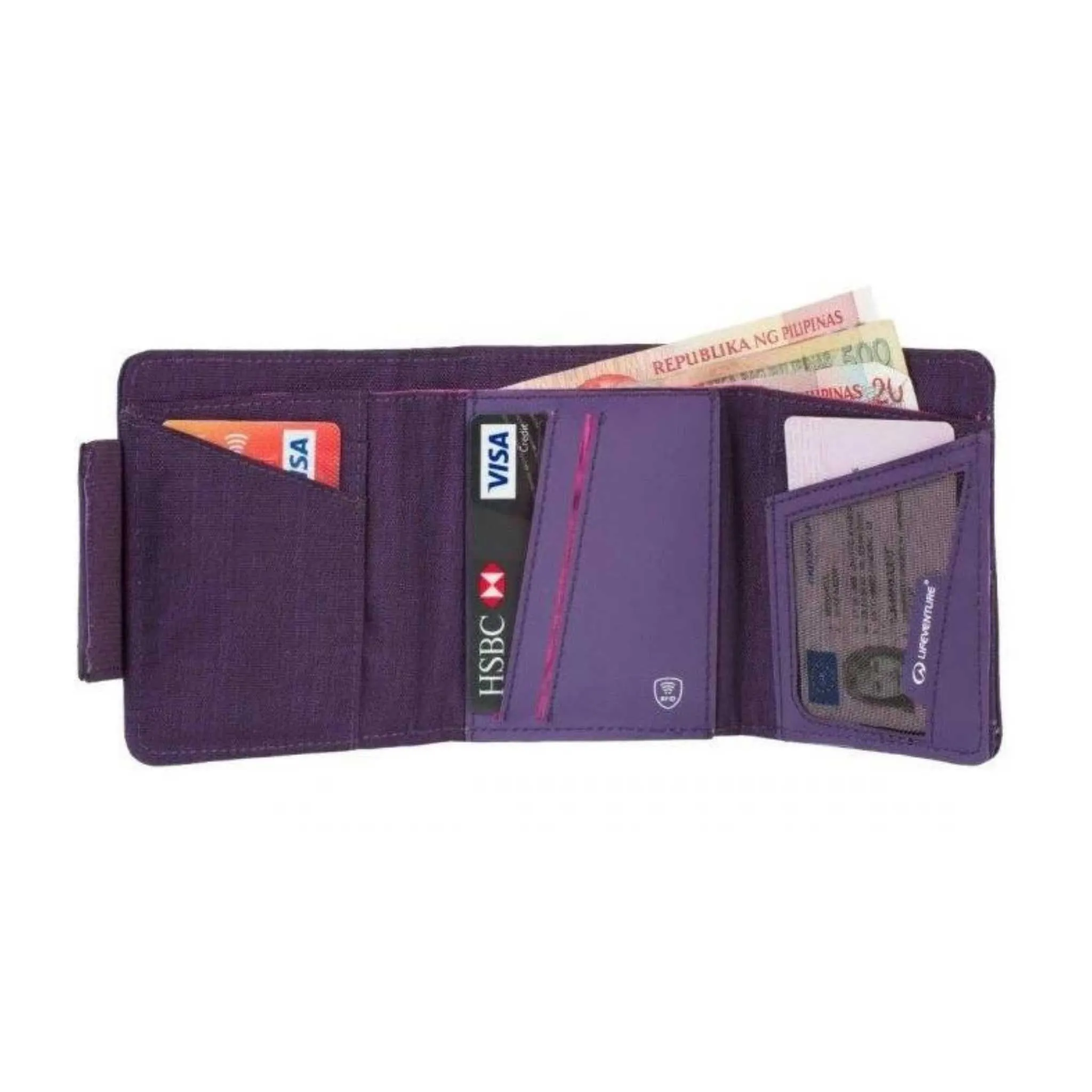 Lifeventure RFID Wallet - Tri-Fold