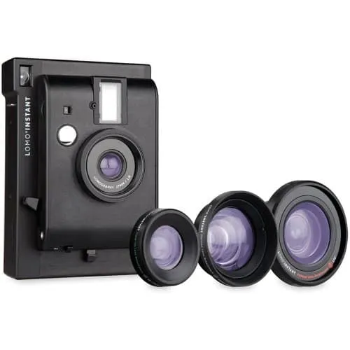 Lomography Lomo'Instant and 3 Lenses Kit - Black
