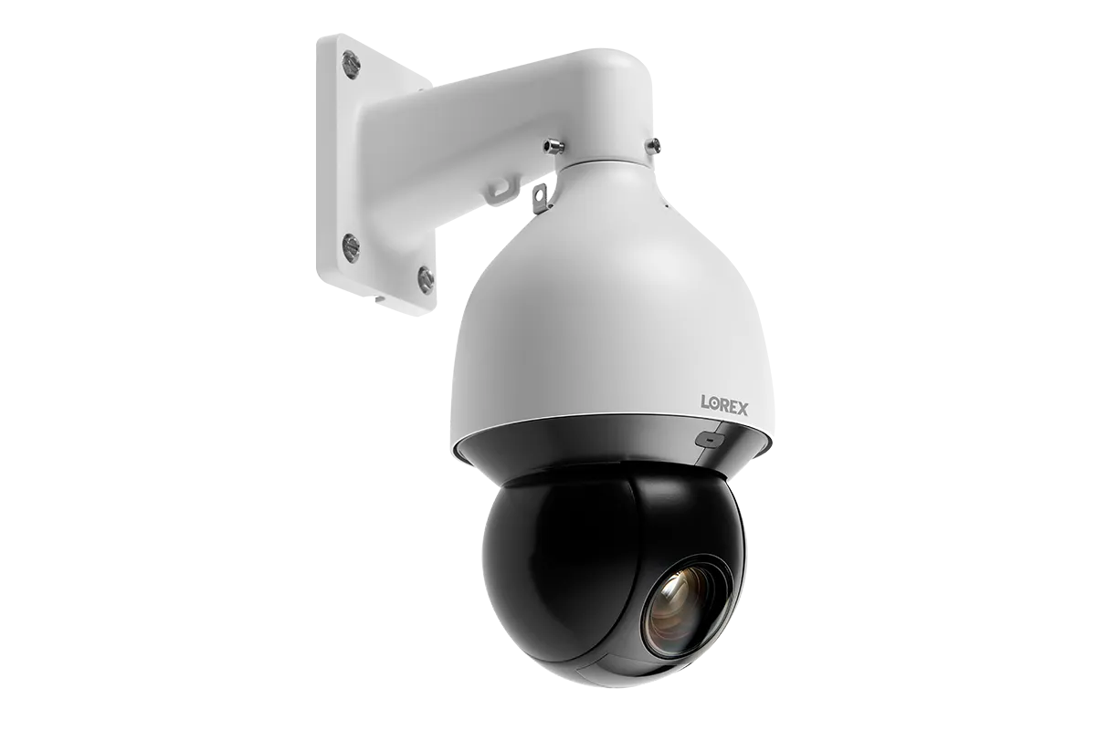 Lorex 4K Outdoor IP Camera with 25x Optical Zoom and IK10 Vandal Proof Rating - Open Box
