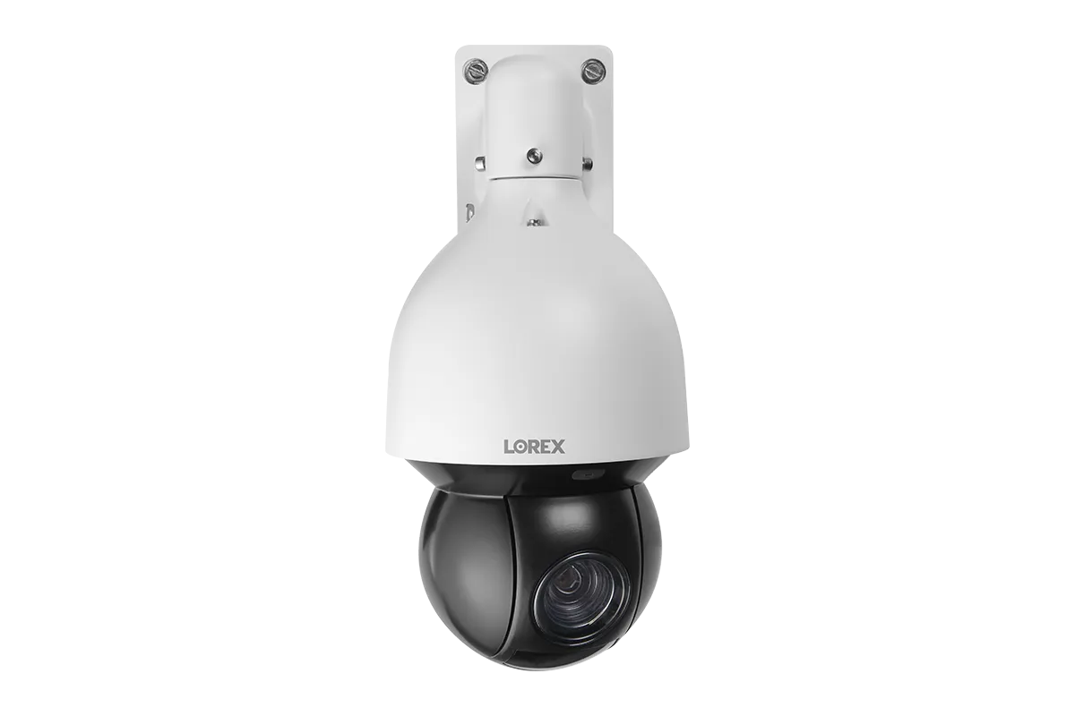 Lorex 4K Outdoor IP Camera with 25x Optical Zoom and IK10 Vandal Proof Rating - Open Box