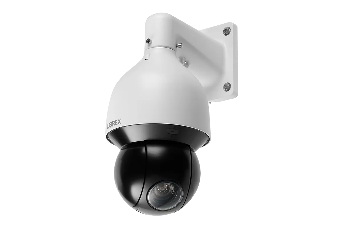Lorex 4K Outdoor IP Camera with 25x Optical Zoom and IK10 Vandal Proof Rating - Open Box