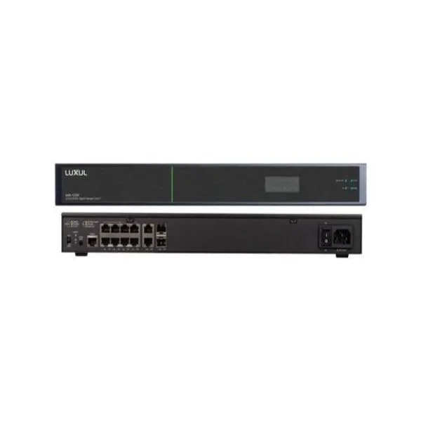Luxul AMS-1208P AV SERIES 12-Pt/8 PoE  GbE Mngd Switch