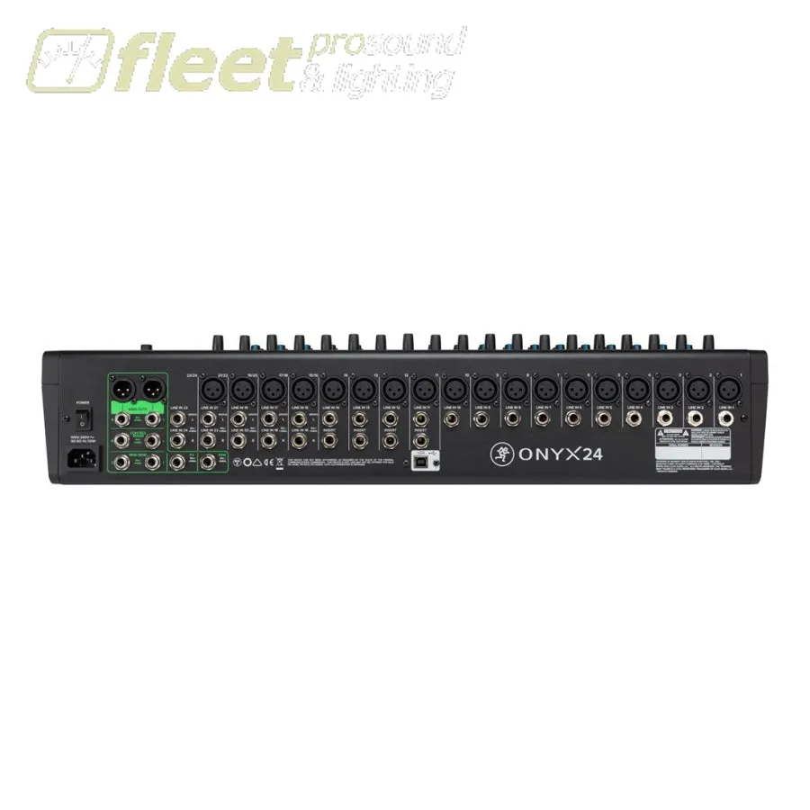 Mackie ONYX24 24-Channel Analog Mixer with USB