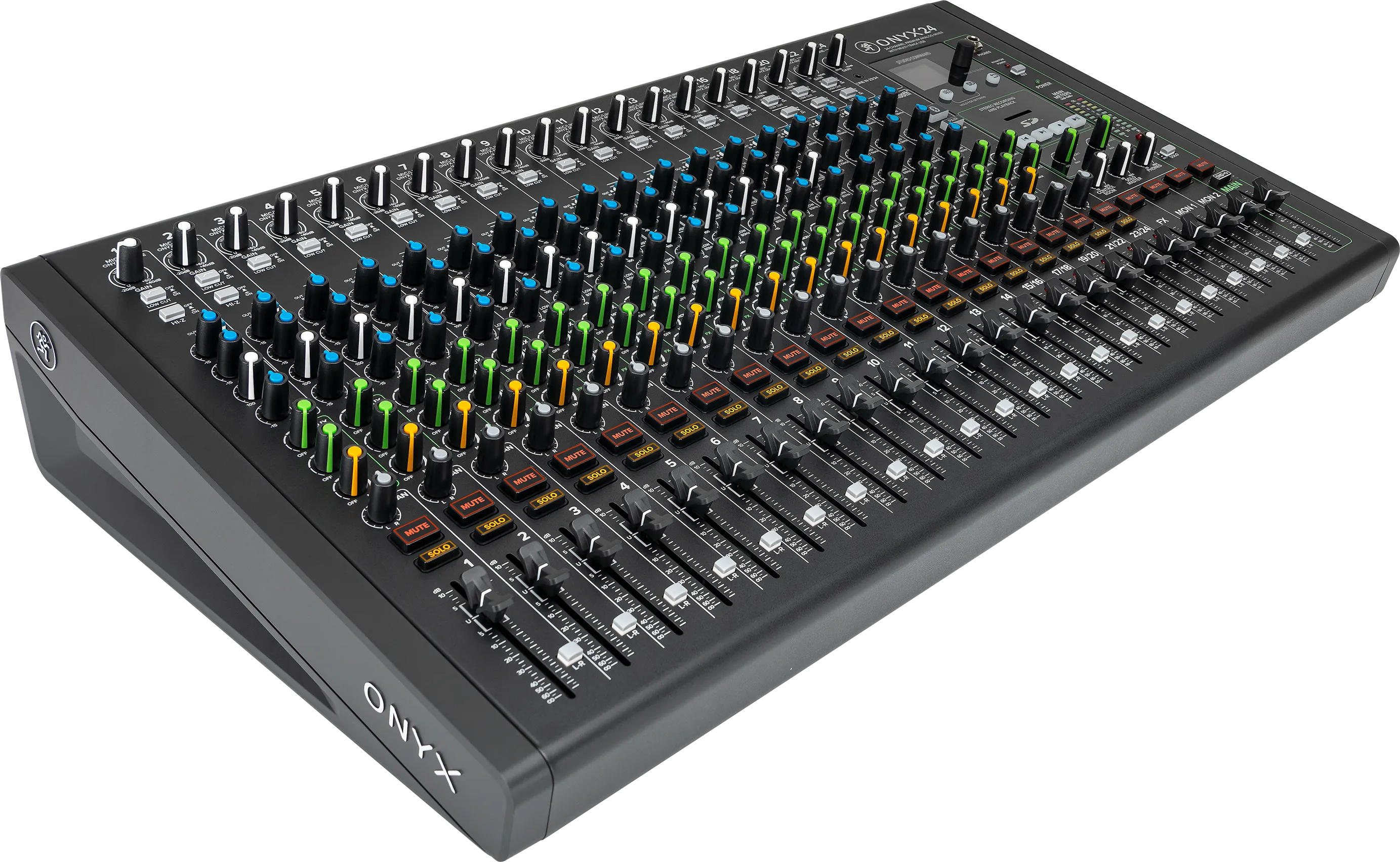 Mackie ONYX24 24-Channel Premium Analog Mixer With Multitrack USB