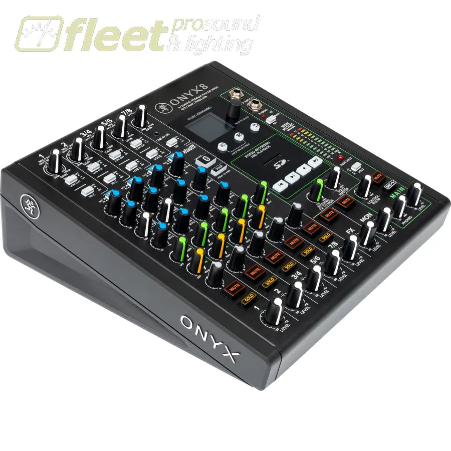 Mackie ONYX8 8-Channel Analog Mixer with USB