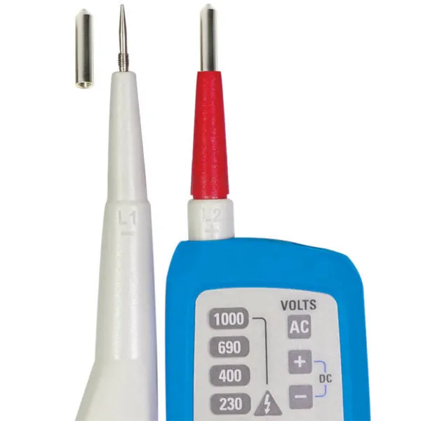 Major Tech MT473 1000V AC/DC 2-Pole Voltage Tester