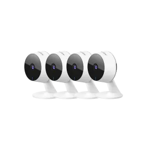 [Manufacture Refurbished] F1 Indoor Wi-Fi Security Camera - 4 Pack