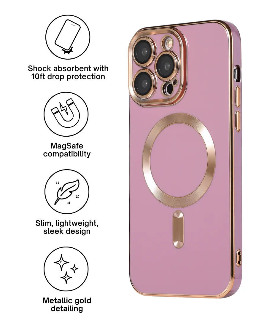 Mauve Luxe MagSafe Phone Case