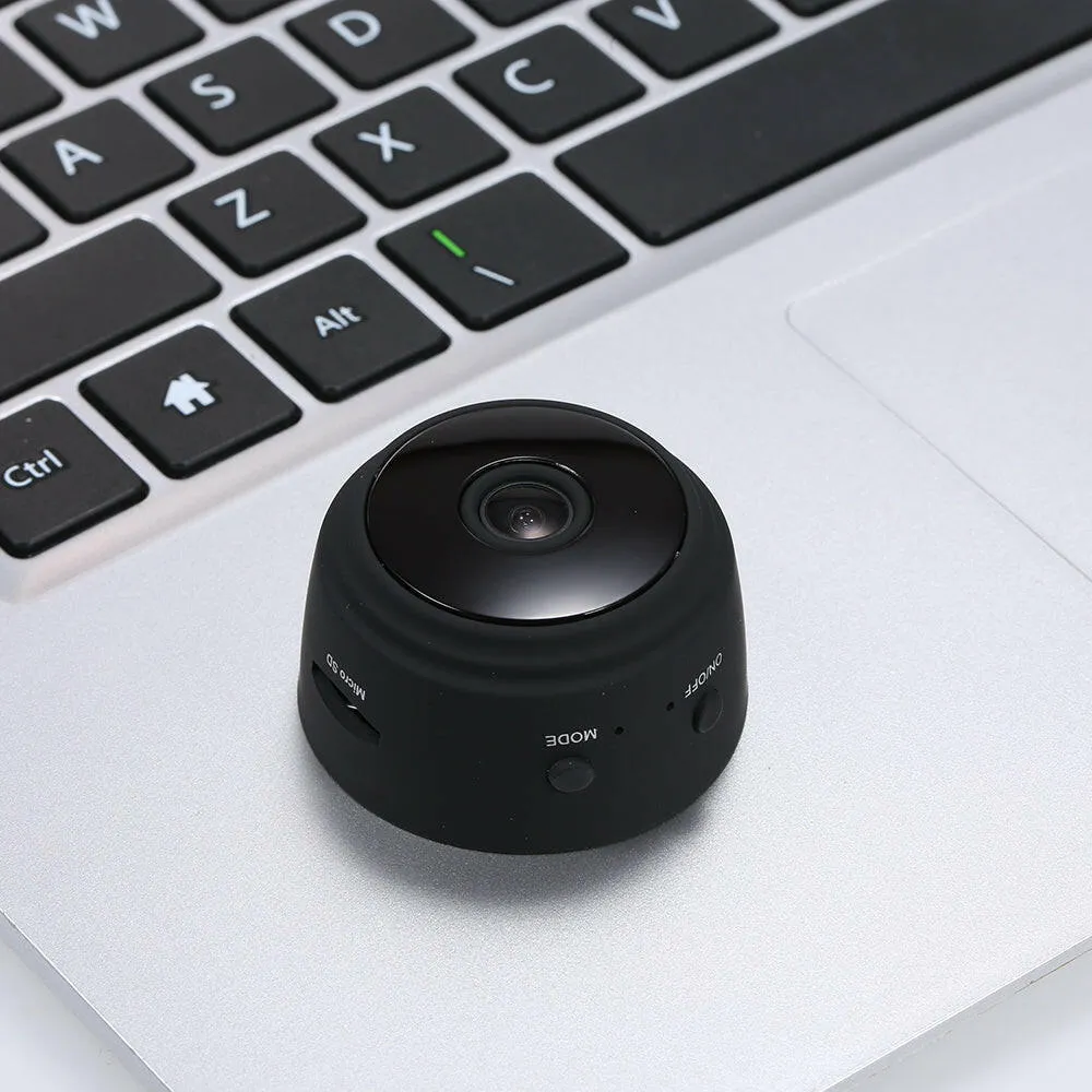 Mini Spy Camera WiFi  1080P 150° Wide-Angle Lens Night Vision Motion Detection Portable Nanny Hidden Cameras with 360° Magnetic Bracket