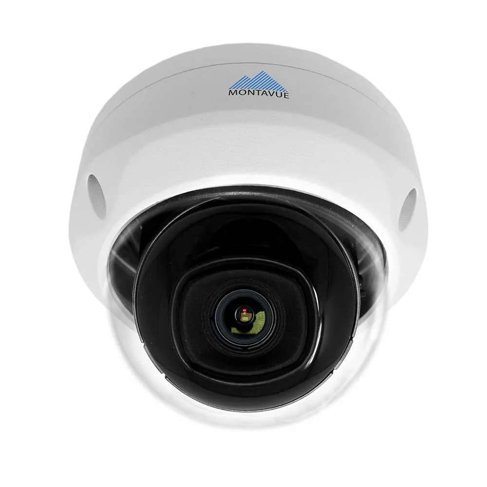 Montavue 4 Channel Home Security System w/ 4 4MP Vandal Dome Cameras