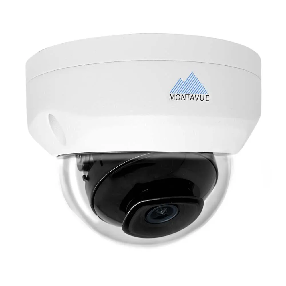 Montavue 4 Channel Home Security System w/ 4 4MP Vandal Dome Cameras