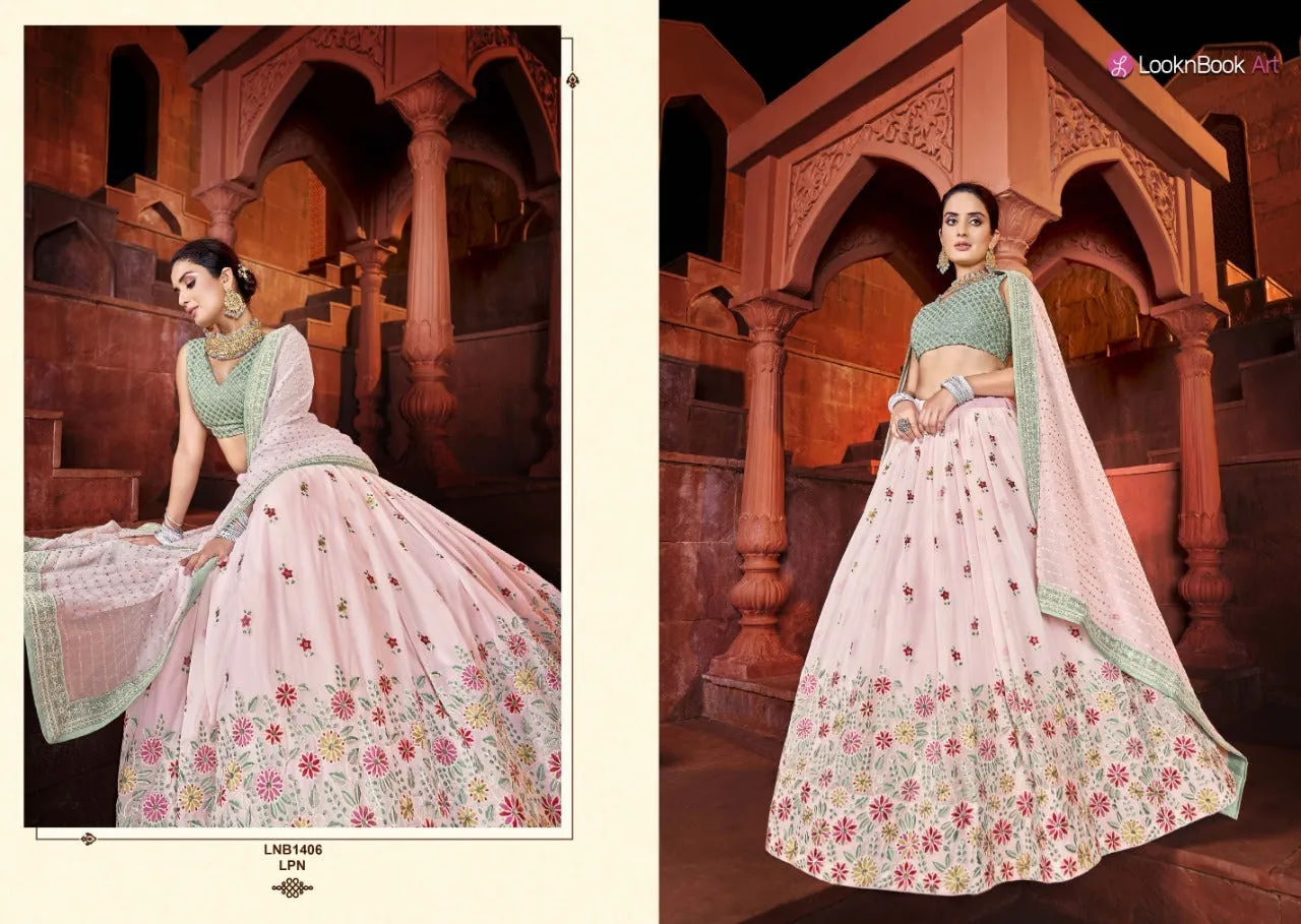 MORNI LOOKNBOOK ART EMBROIDERY LEHENGA