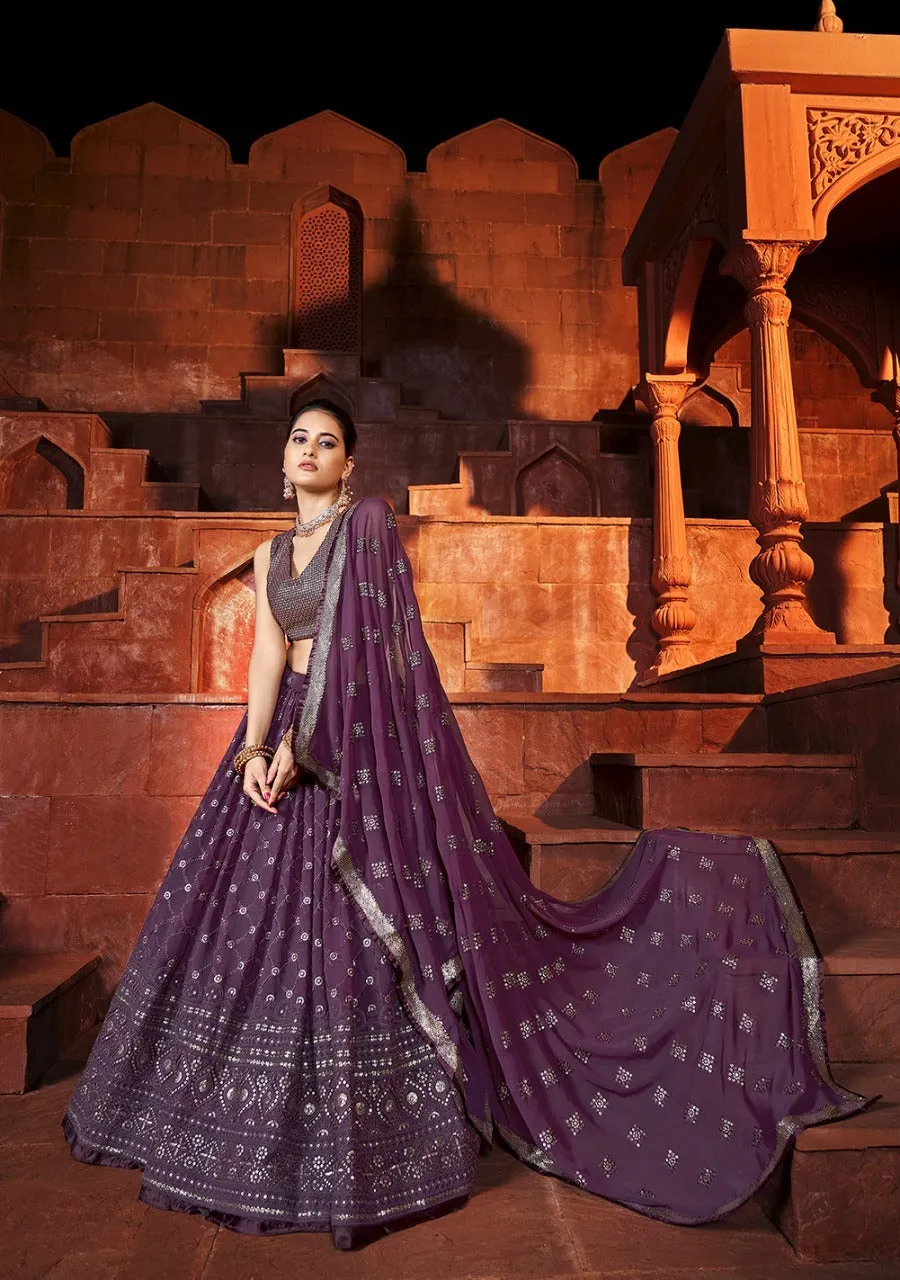 MORNI LOOKNBOOK ART EMBROIDERY LEHENGA
