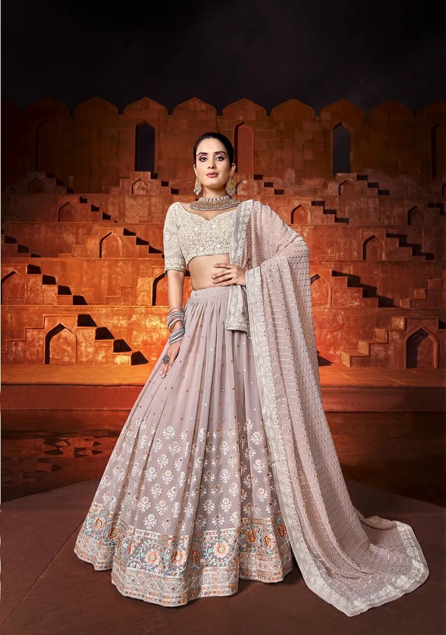 MORNI LOOKNBOOK ART EMBROIDERY LEHENGA