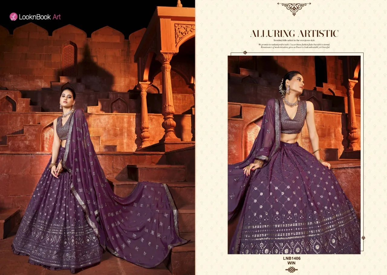 MORNI LOOKNBOOK ART EMBROIDERY LEHENGA