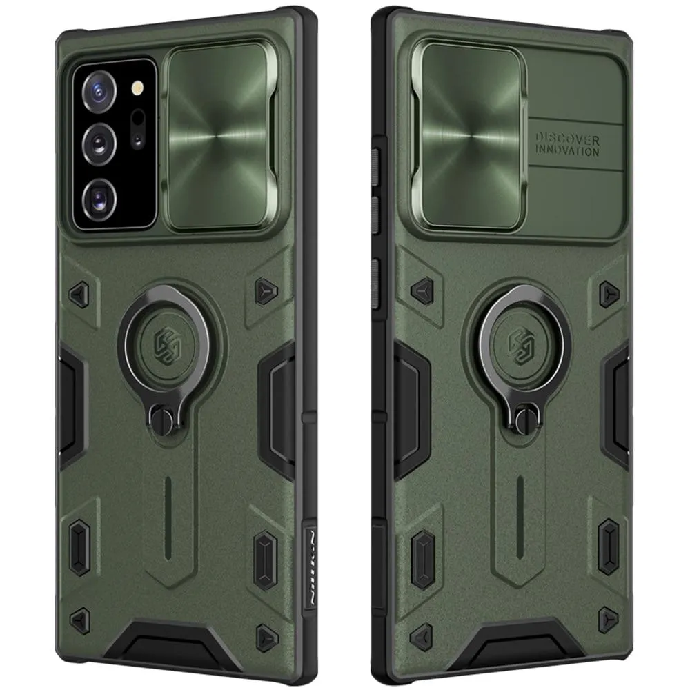 NILLKIN Slide Cover For Samsung Galaxy Note 20 Ultra Ring Stand Galaxy Note 20 5G 2020 designer case / shockproof |Phone Case & Covers|
