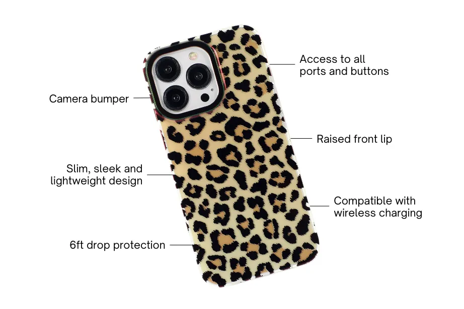 Nude Leopard Phone Case
