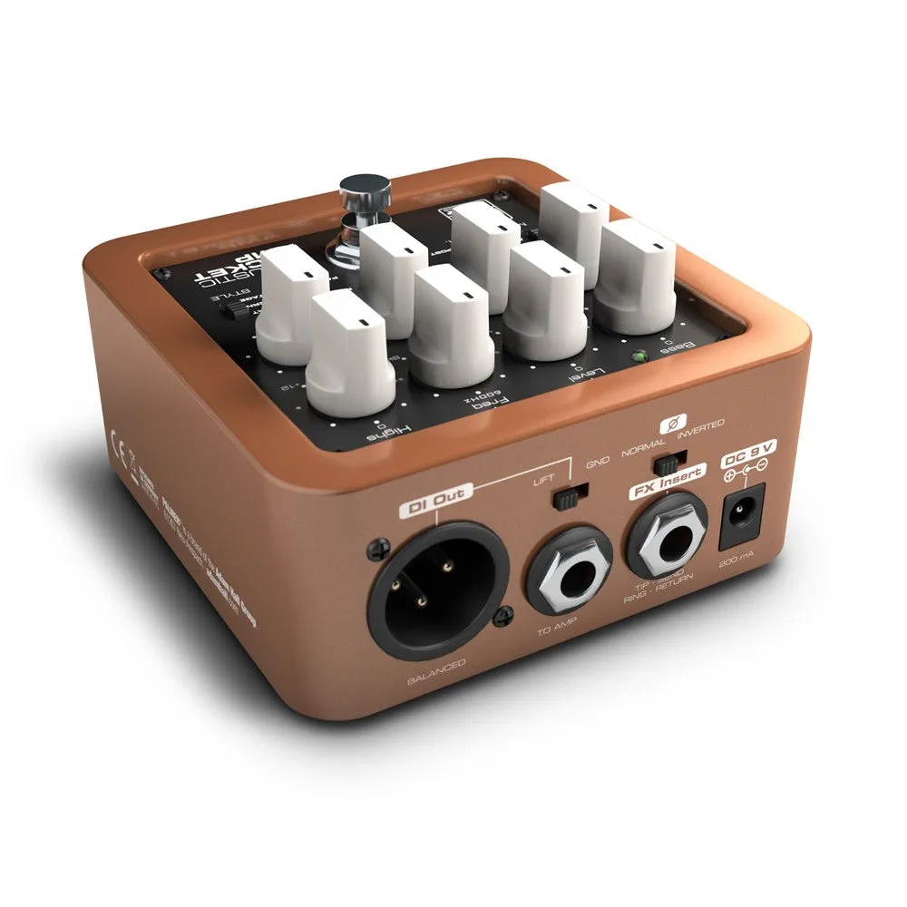 Palmer PAL-PEPAMPACOUSTIC MI Pocket Amp Acoustic Portable Preamp For Acoustic String Instruments